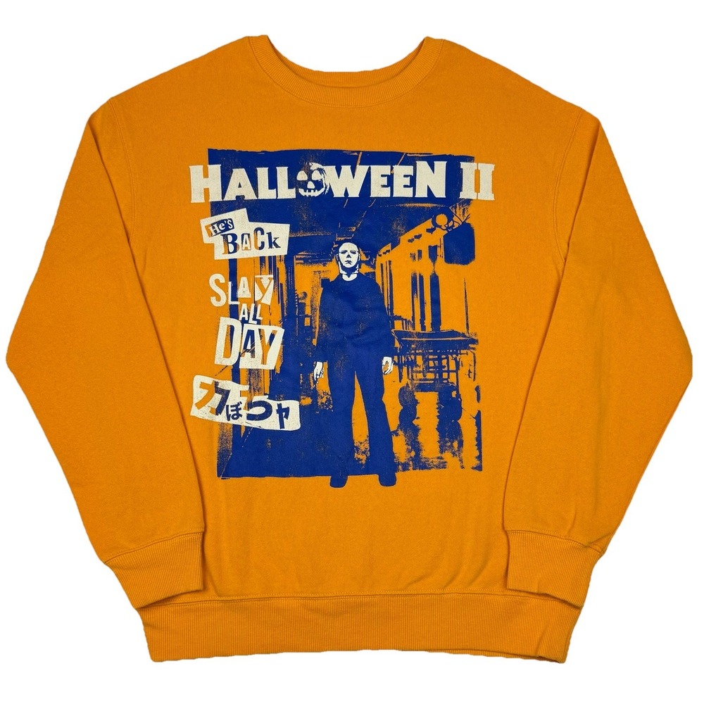 Halloween 2‎ Movie Sweatshirt Size Small  Slay All Day Universal City Studios